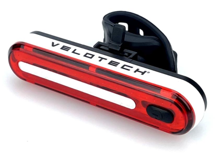Hátsó  Lámpa VELOTECH 50 chipled USB 60 lumen