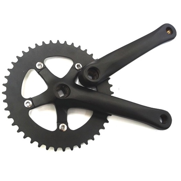 HAJTÓMŰ NECO fixi 46 T fekete Cserélhető lánctányér 170 mm hajtókarral