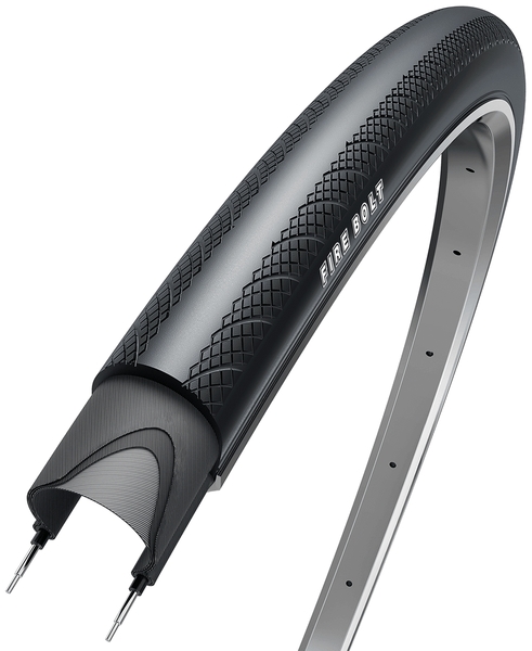 KÜLSŐ GUMI OBOR Firebolt 700x25C Wire 60TPI szövetsűrűséggel