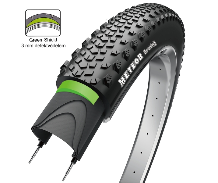 KÜLSŐ GUMI OBOR Meteor Gravel 700x45C DEFEKTTŰRŐ