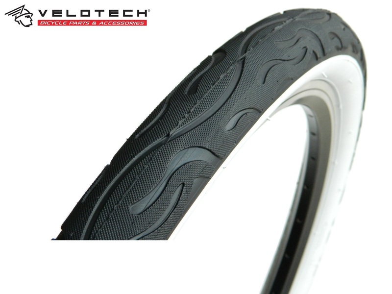 KÜLSŐ GUMI VELOTECH Cruiser 26x2,125" FEHÉR SZÉLŰ