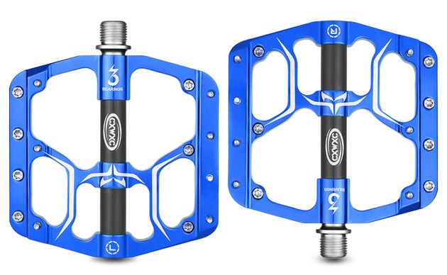 PEDÁL SPYRAL  BRANCH BLUE/SILVER  3CSAPÁGYAS  383GR