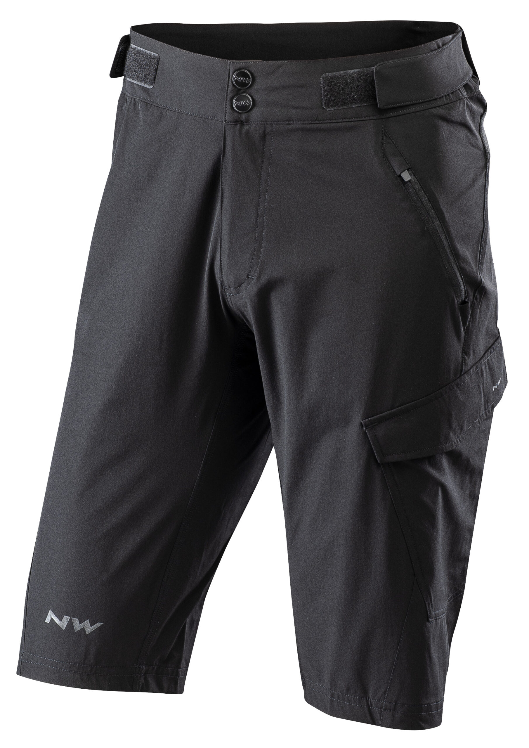 Nadrág NORTHWAVE EDGE baggy fekete, betétes alsónadrág nélkül - kifutó modell