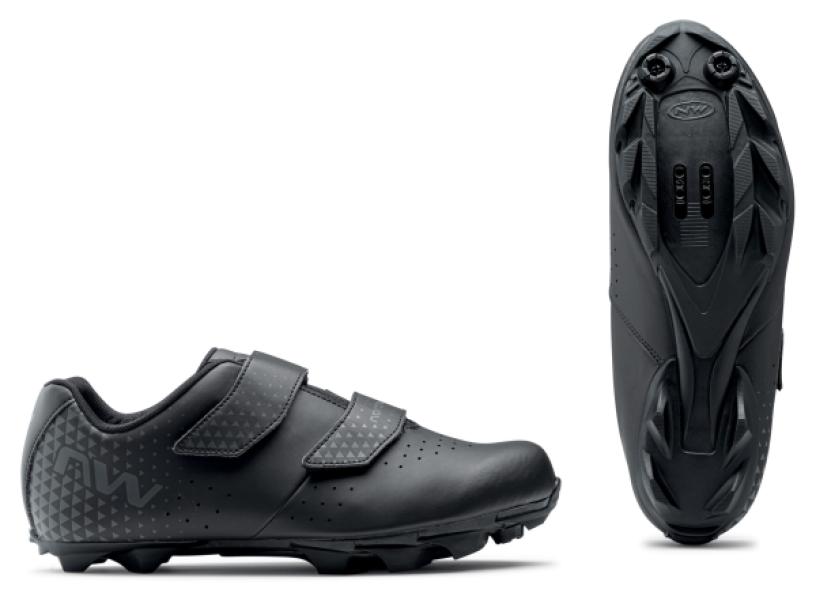 Cipő NORTHWAVE MTB SPIKE 3 fekete/fluo sárga — 2
