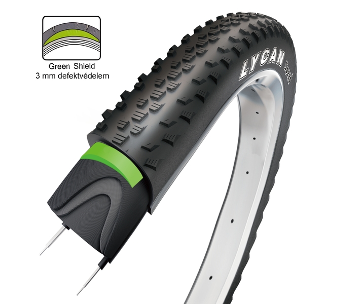 KÜLSŐ GUMI OBOR Lycan Speed 29x2,25" Green guard defekttűrő