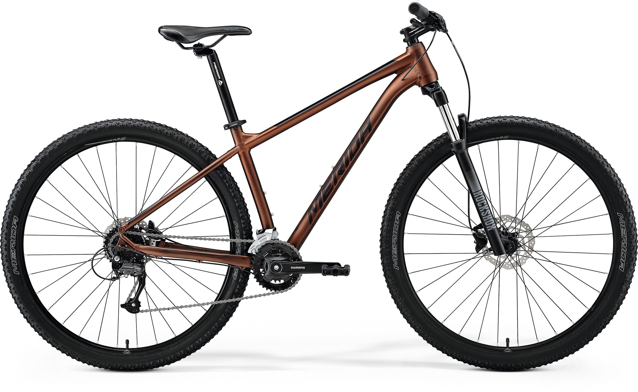 MERIDA 2022 BIG.SEVEN 60-2X XS MATT BRONZ (FEKETE)
