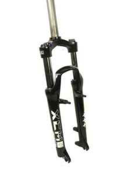 TELESZKÓPOS VILLA SUNTOUR XCM-P-HLO 26" FEKETE TÁRCSAFÉK/V-FÉK  A-HEAD 1-1/8 100MM
