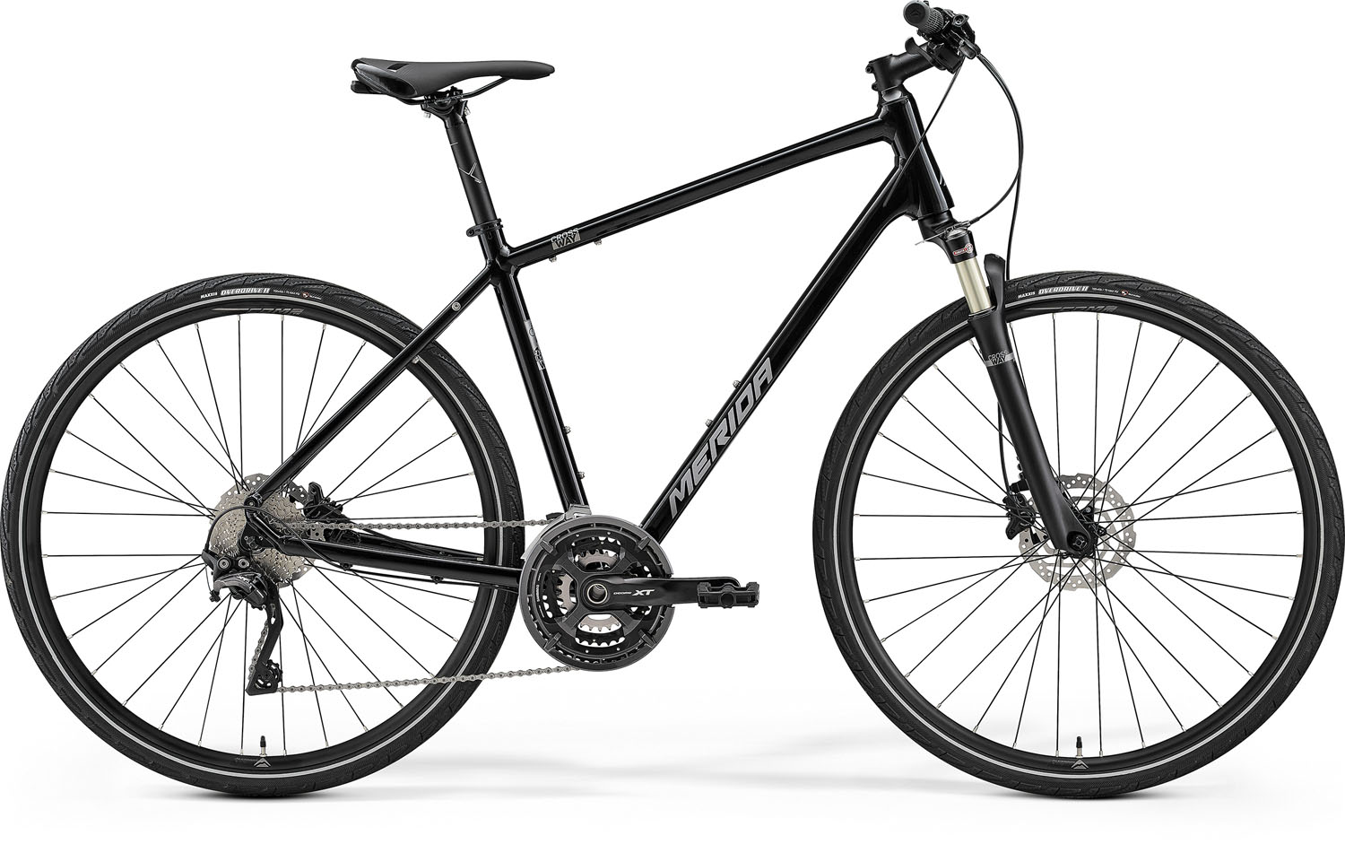 MERIDA 2022 CROSSWAY XT-EDITION FÉNYES FEKETE (MATT EZÜST)