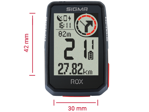 Computer SIGMA ROX 2.0 GPS fekete - 01050