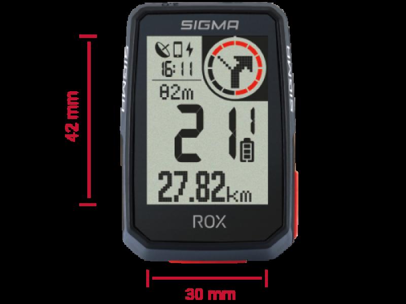 Computer SIGMA ROX 2.0 GPS fekete - 01050