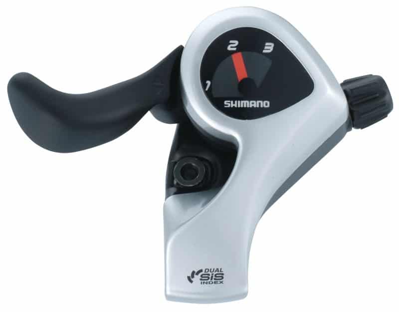 VÁLTÓKAR SHIMANO B TX 3-AS HÜVELYKUJJ+SIS BILINCSES