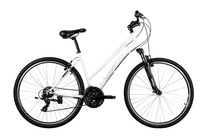 NEUZER X-ZERO  női fehér/menta 17" vagy 19" váz mérettel