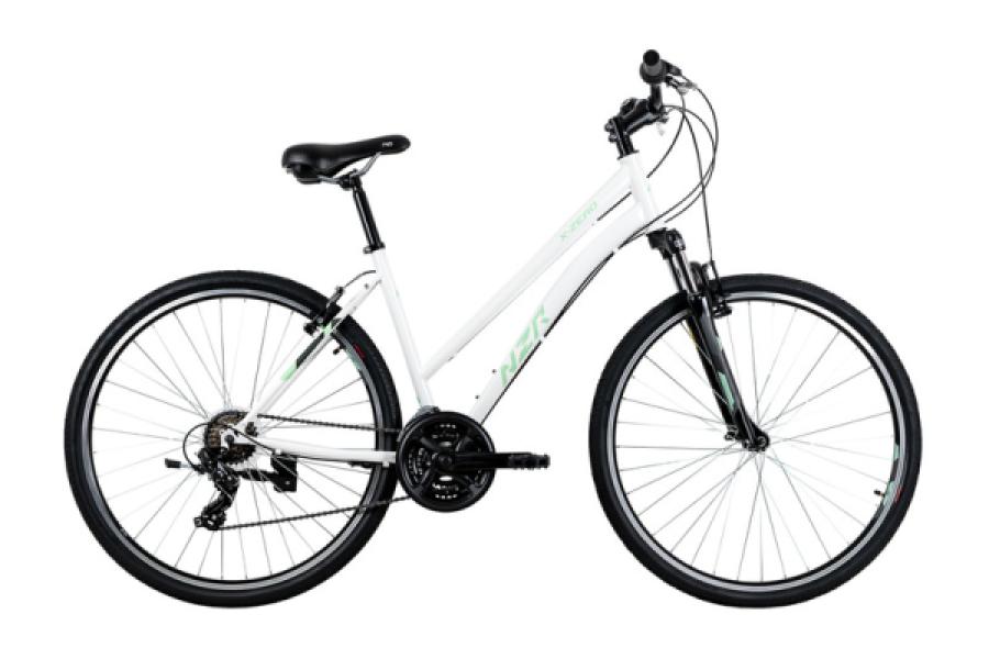 NEUZER X-ZERO  női fehér/menta 17" vagy 19" váz mérettel