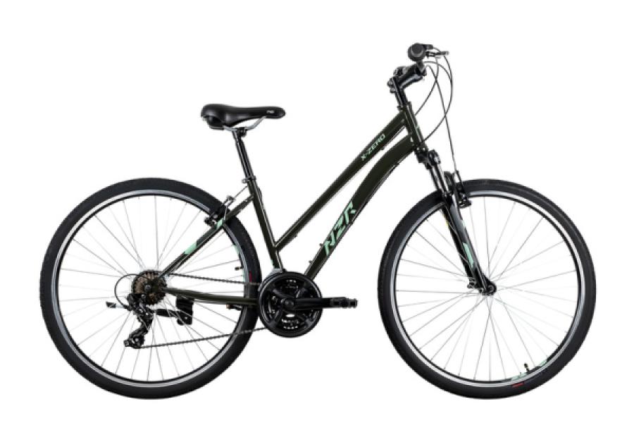 NEUZER X-ZERO női szürkésoliva/ menta 17" vagy 19" váz mérettel