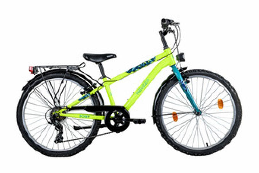 NEUZER BOBBY CITY 24" / 6 SEBESSÉGES SÁRGA-TÜRKIZ