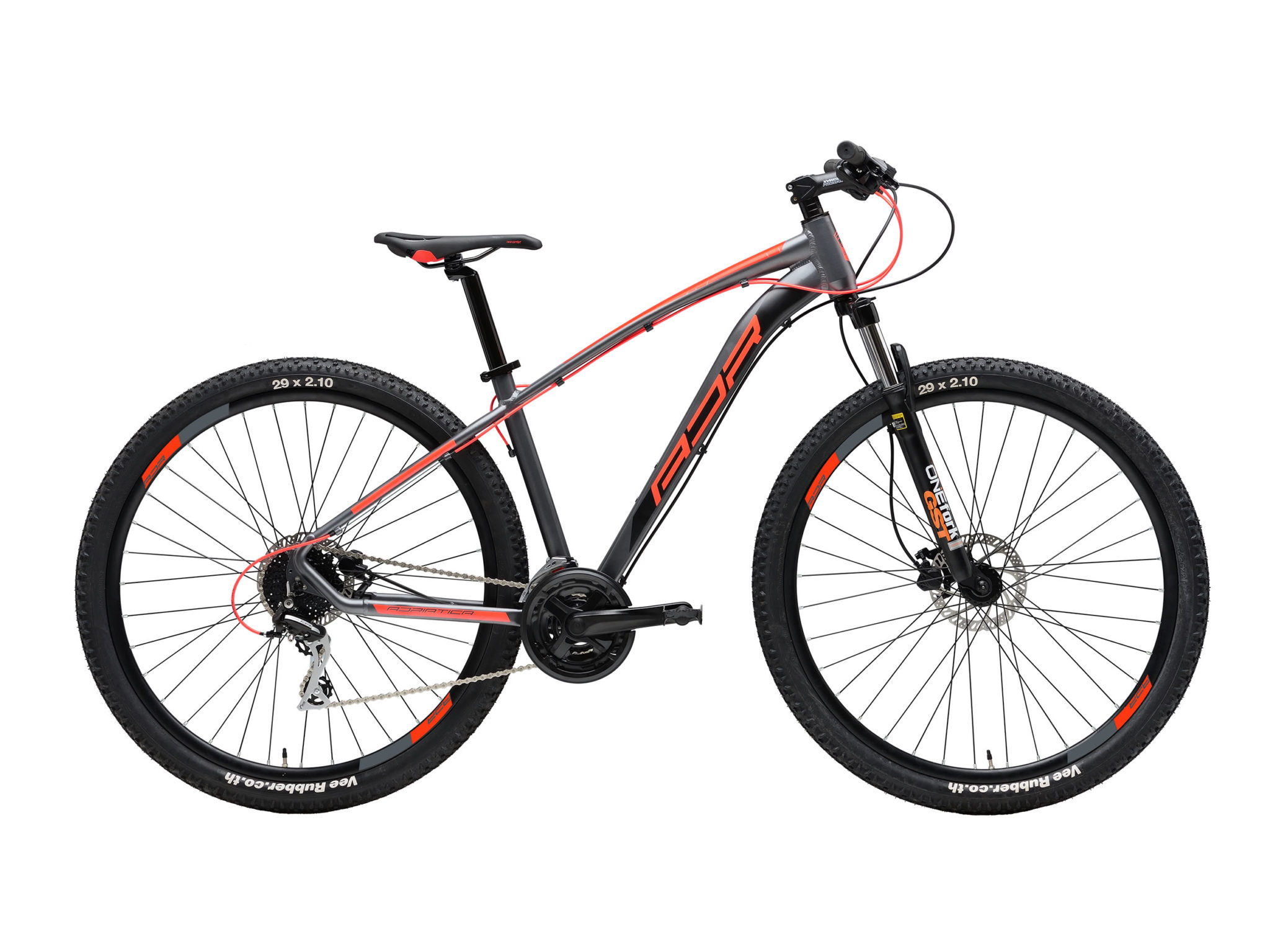 ADRIATICA WING RS 27,5" L48 cm fekete-piros