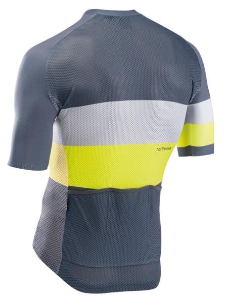 Mez NORTHWAVE BLADE AIR RÖVID L SÖTÉTSZÜRKE/FLUO SÁRGA — 2