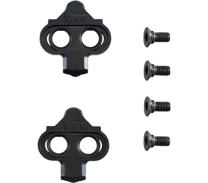 STOPLI SHIMANO SPD SM-SH51 FEKETE NORMÁL MTB PLATE NÉLKÜL VAGY PLATTEL