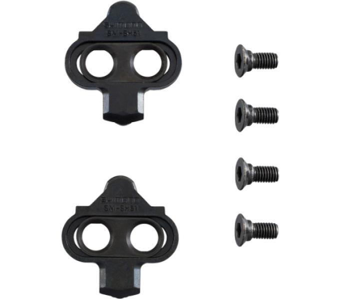 STOPLI SHIMANO SPD SM-SH51 FEKETE NORMÁL MTB PLATE NÉLKÜL VAGY PLATTEL