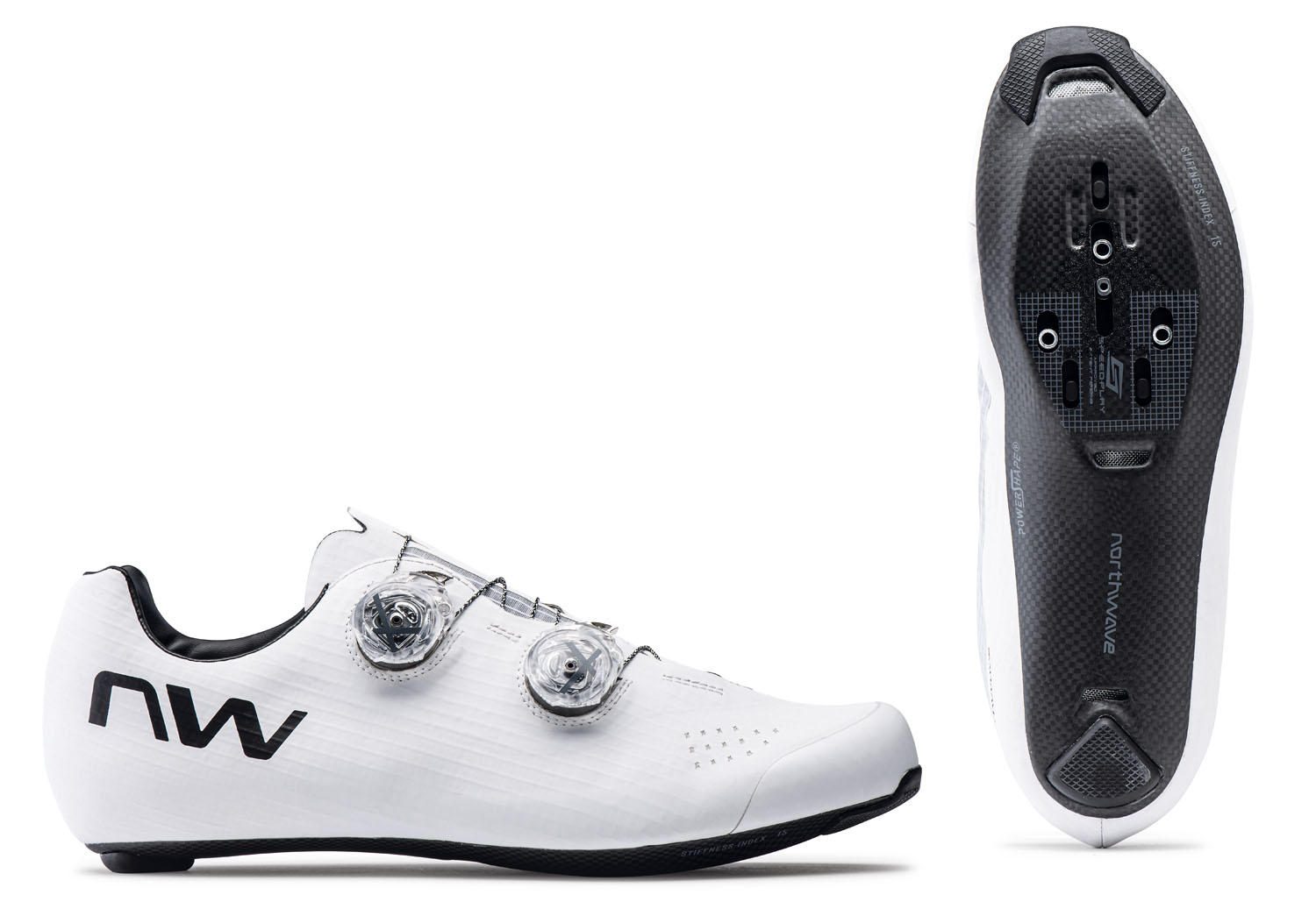 Cipő NORTHWAVE ROAD EXTREME PRO 3 42 FEHÉR/FEKETE