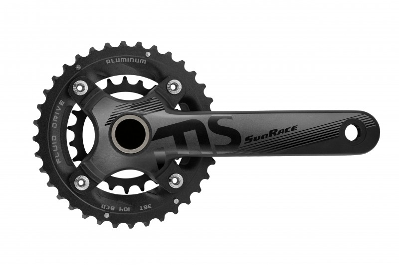 SUNRACE FCMS66 INTEGRÁLT MTB HAJTÓMŰ KÖZÉPCSAPÁGGYAL