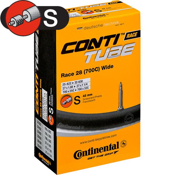 BELSŐ GUMI CONTINENTAL RACE28  WIDE  S42 PRESZTA SZELEP  25/32-622/630