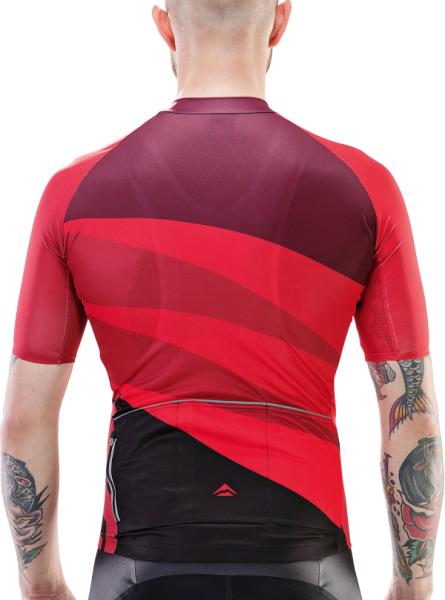 Mez MERIDA CX DESIGN rövid 422 S PIROS fekete végig cipzár - 15512T0422 — 2