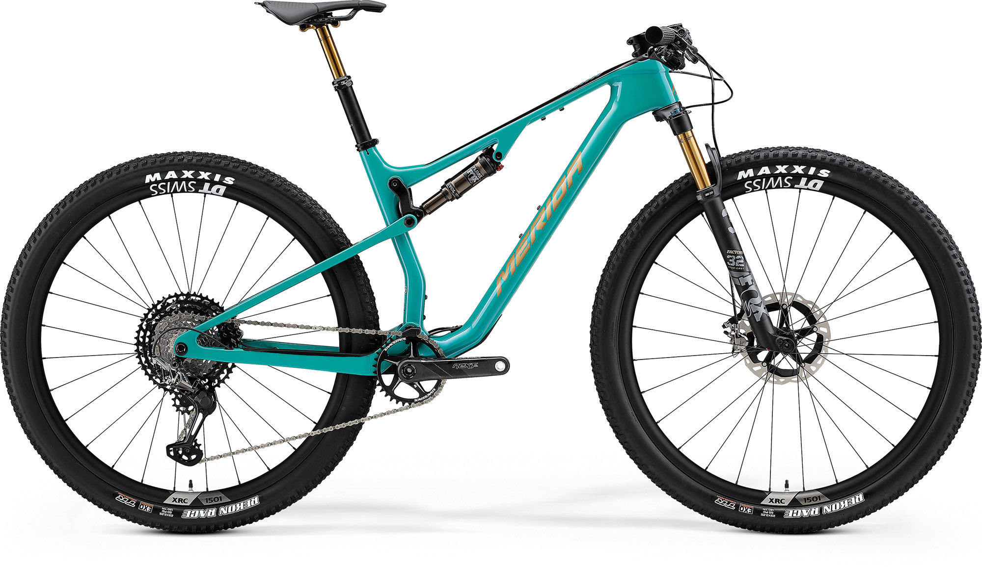 MERIDA 2021 NINETY-SIX RC 9000 L (18.5) METÁL ZÖLDESKÉK (FEKETE/ARANY)