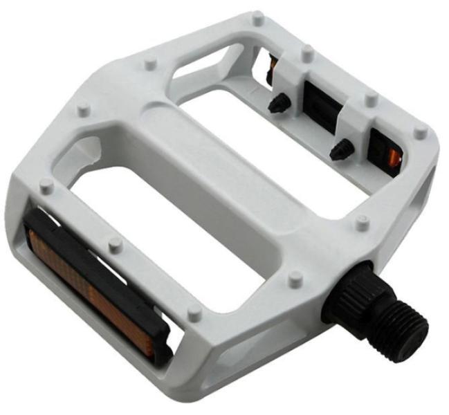PEDÁL OEM ALUMÍNIUM PLATFORM WHITE-FEHÉR