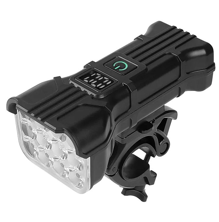 LÁMPA ELSŐ 12 LEDES 1000 LUMEN  USB ELEKTROMOS KÜRT