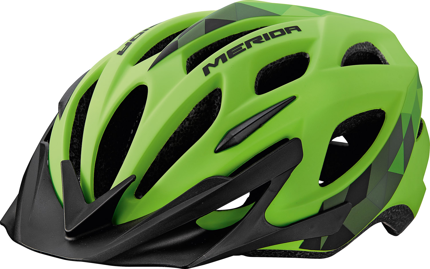 Fejvédő MERIDA CHARGER S zöld (51-56cm) - Junior