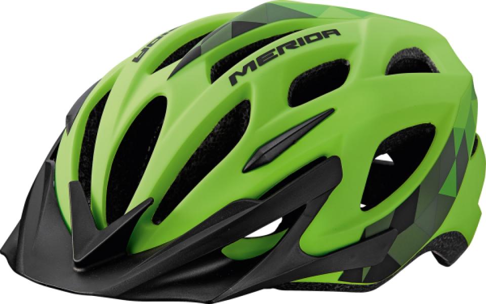 Fejvédő MERIDA CHARGER S zöld (51-56cm) - Junior