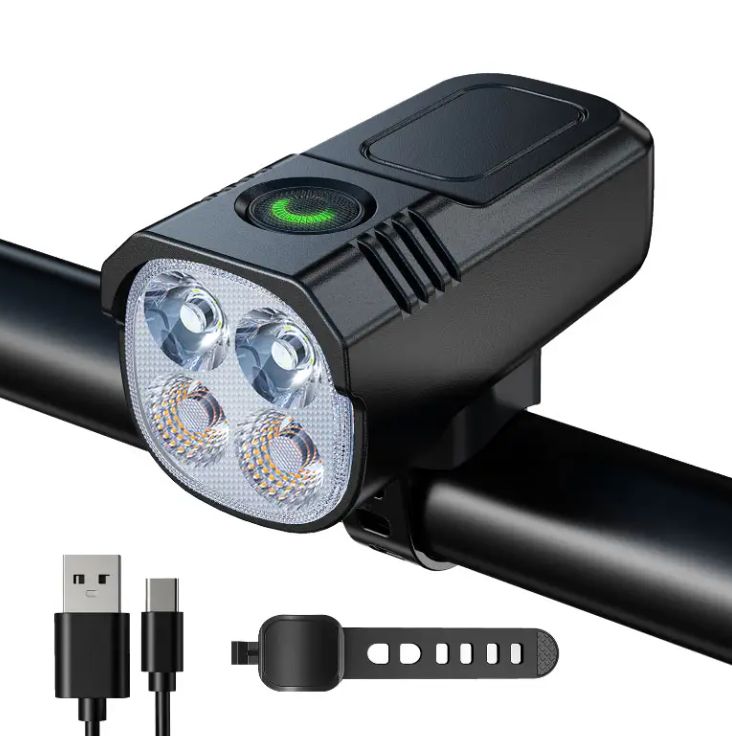 ELSŐ LÁMPA 1000 LUMEN ALUMÍNIUM  USB 5 FUNKCIÓS