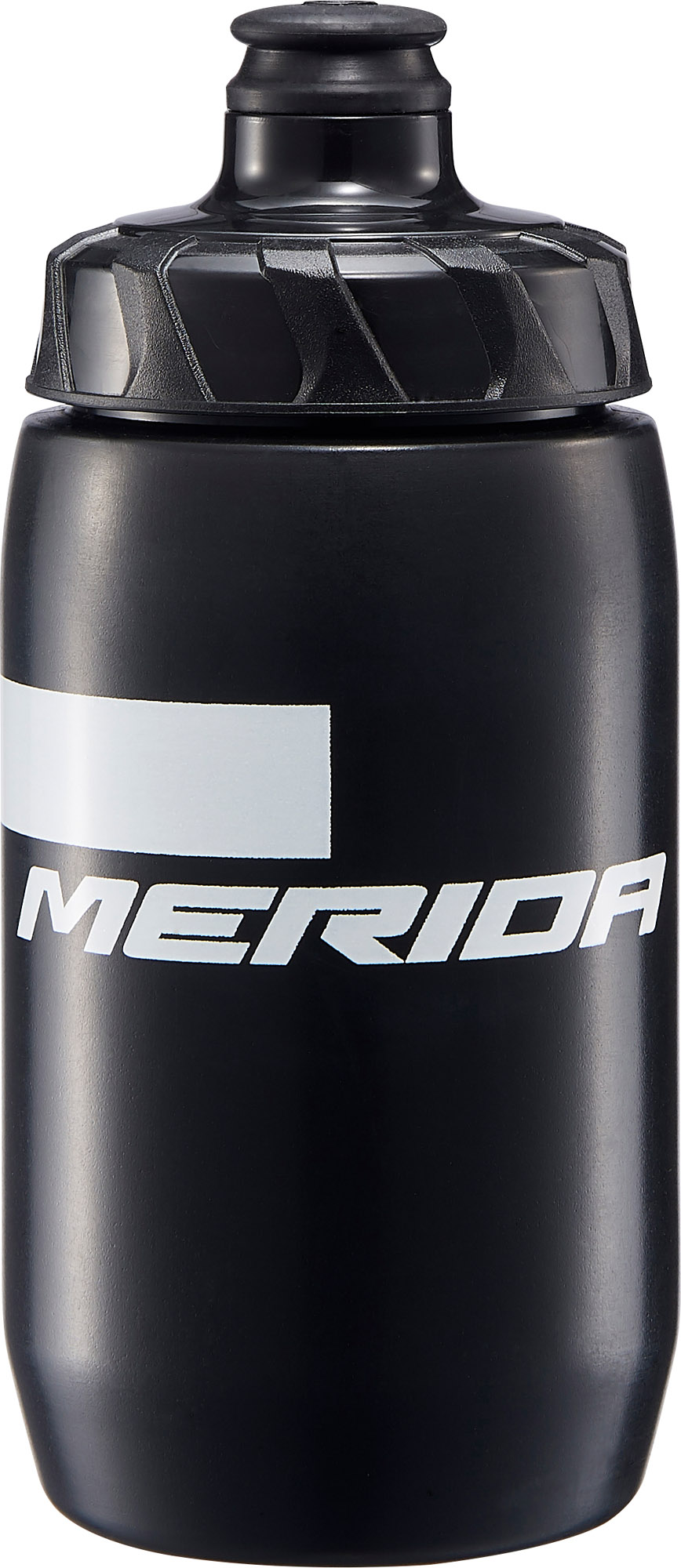 Kulacs MERIDA STRIPE fekete, 500ml (fehér Merida logóval), zárókupak - 3938