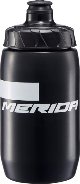 Kulacs MERIDA STRIPE fekete, 500ml (fehér Merida logóval), zárókupak - 3938