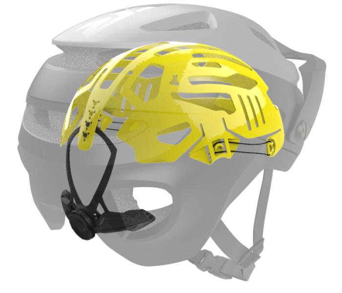 Fejvédő MERIDA PECTOR L fekete (58-61 cm) — 6