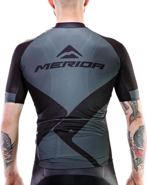 Mez MERIDA RHOMBE DESIGN rövid 435 L SZÜRKE fekete végig cipzár - 15512T0435 — 2