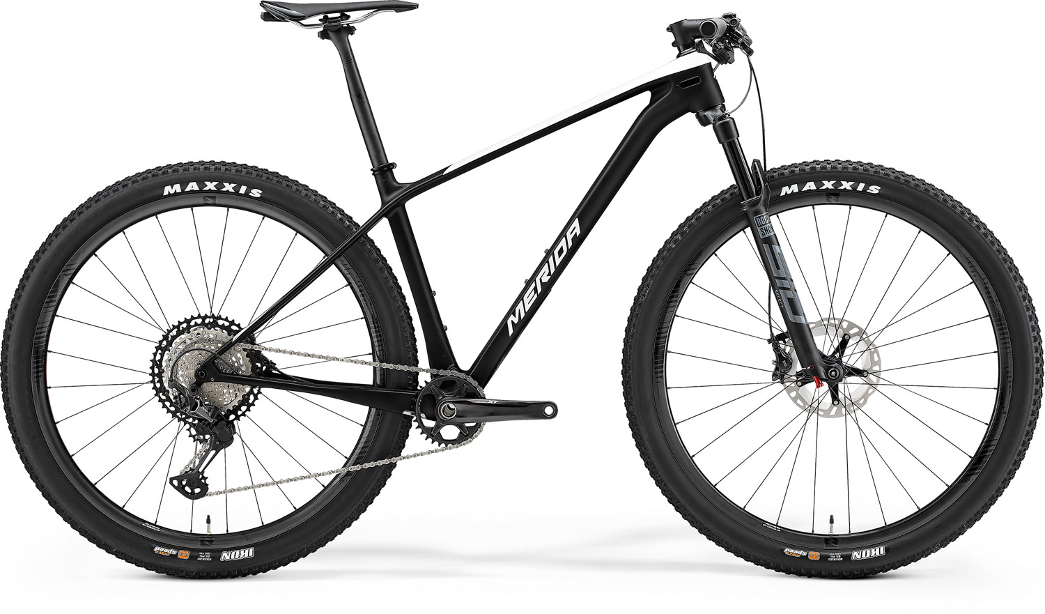 VÁZ MERIDA 2021 BIG.NINE CARBON 7000 M (17)  FEKETE/FEHÉR