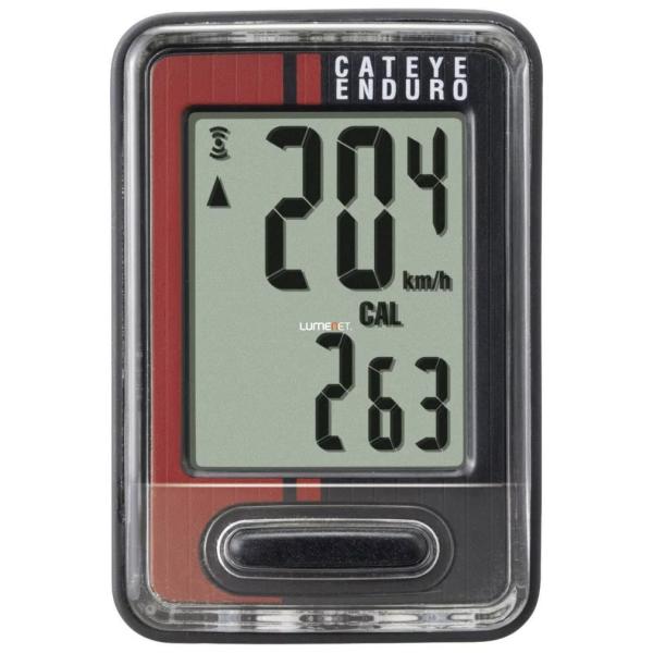 COMPUTER CATEYE ENDURO 9 FUNKCIÓS FEKETE/PIROS