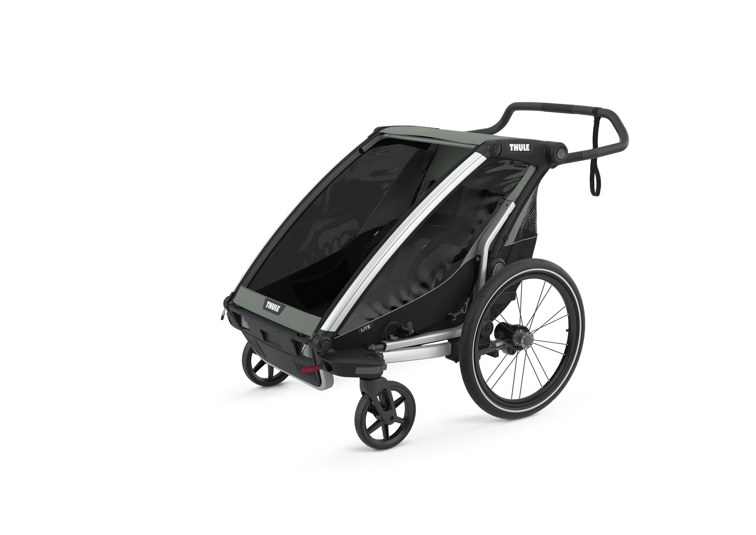 Utánfutó THULE CHARIOT LITE 2 faszén szürke