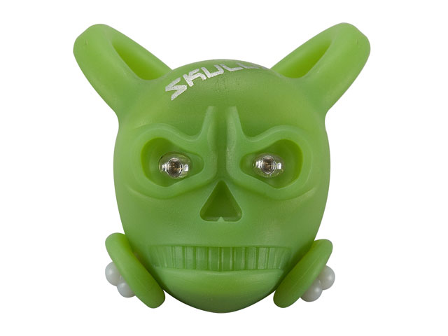 Lámpa BIKEFUN SKULLY hátsó villogó - SS-L342R-PINK