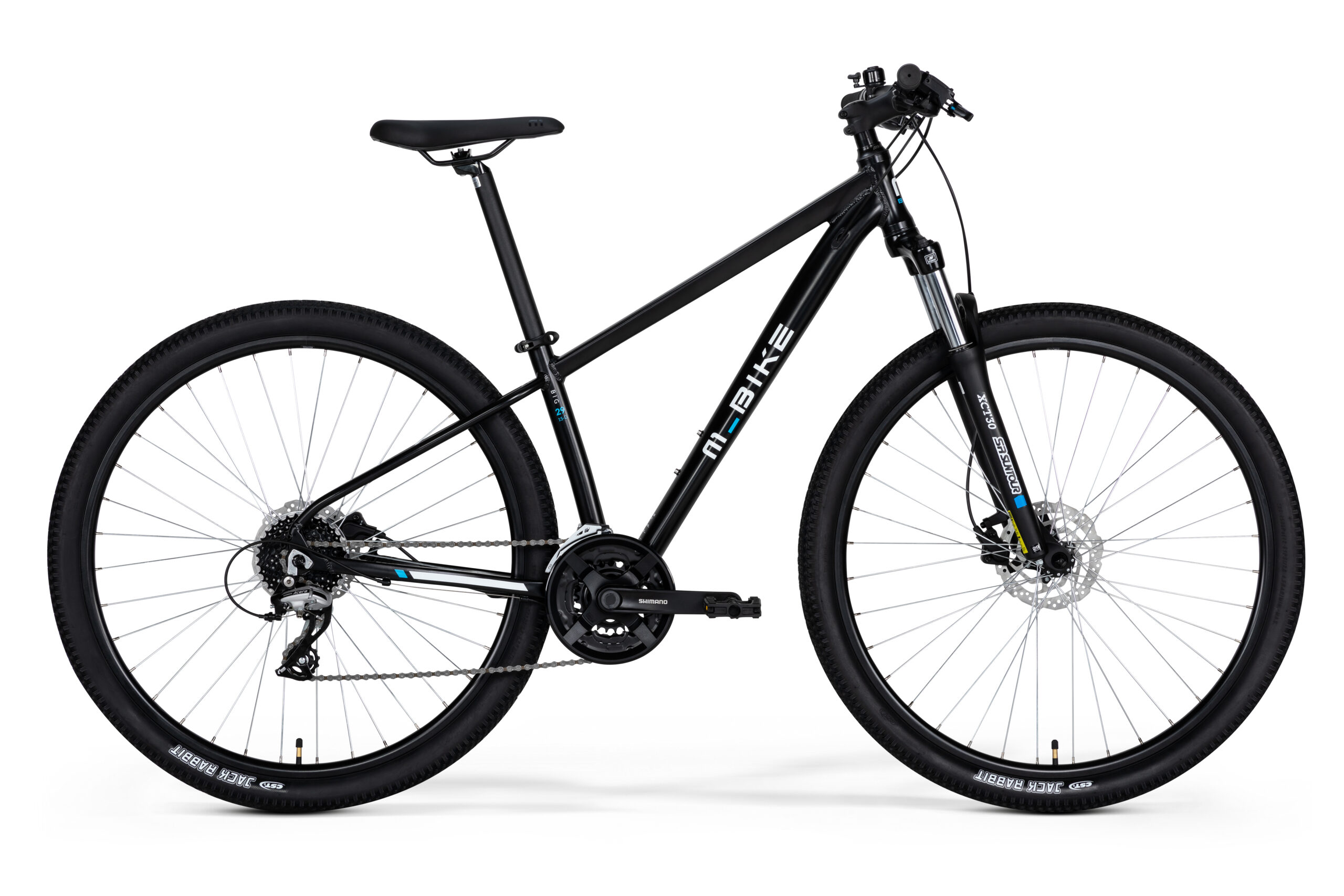 M-BIKE BIG 29-15D, fekete (matt), 17,5"
