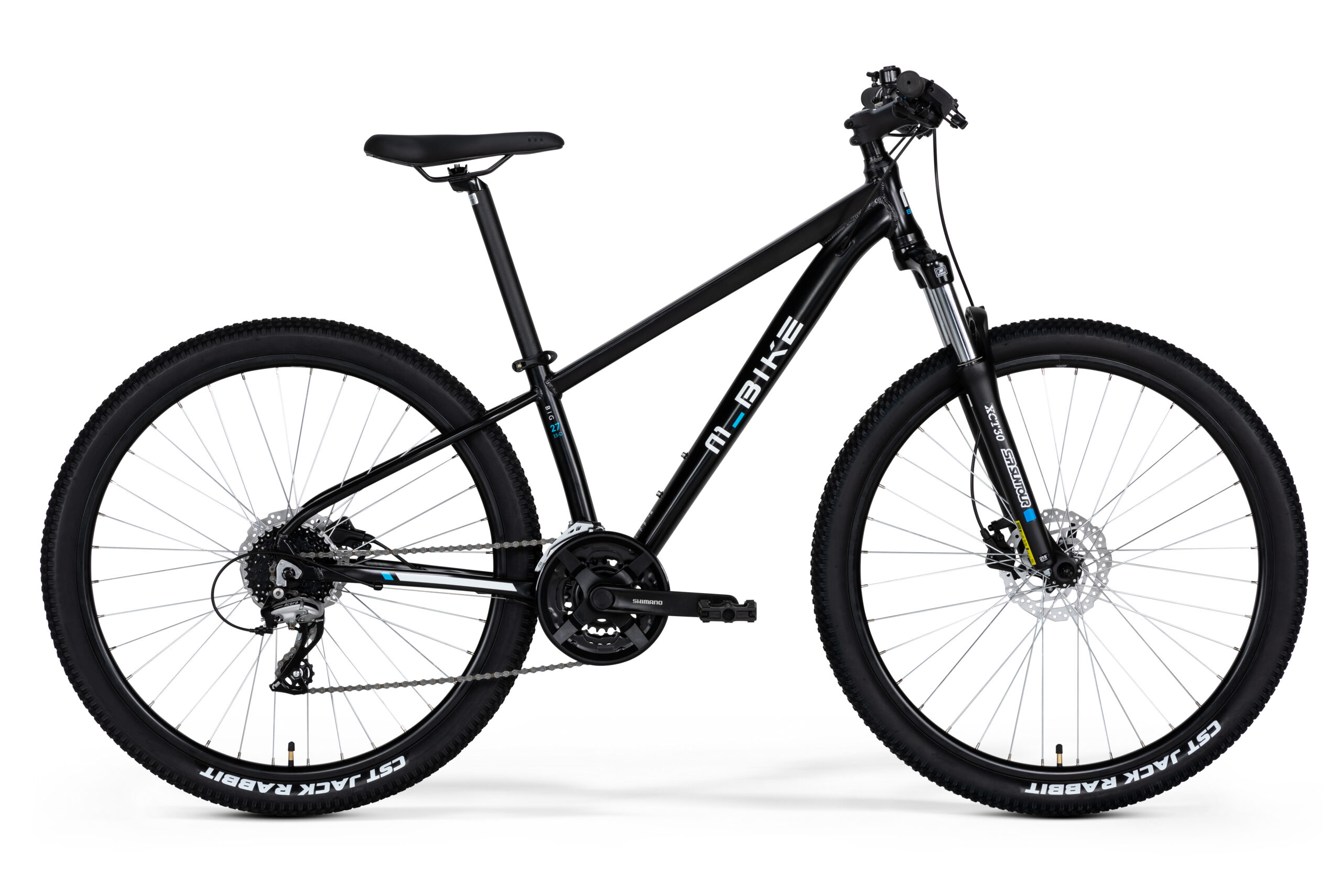 M-BIKE BIG 27,5-15D, fekete (matt), 15"