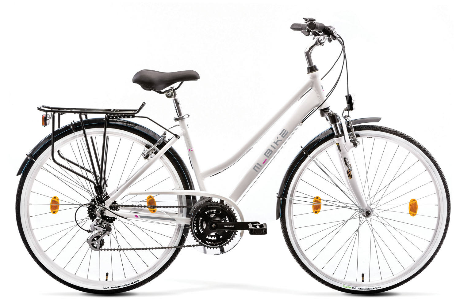 M-BIKE T_BIKE 9.2 NŐI, SELYEM VILÁGOSRÓZSASZÍN