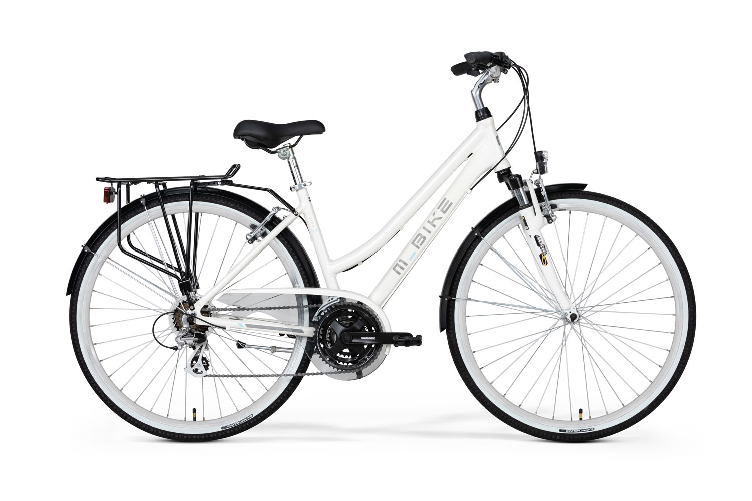 M-BIKE T_BIKE 9.1 NŐI, SELYEM világoskék 28"