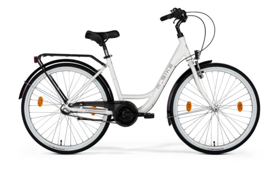 M-BIKE CITYLINE 326 43cm SELYEM FEHÉR, 26