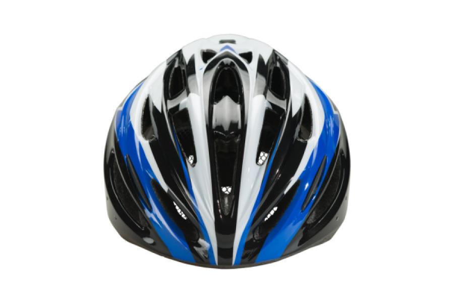 Fejvédő BIKEFUN COBBER fekete/kék - HB25-BB — 3