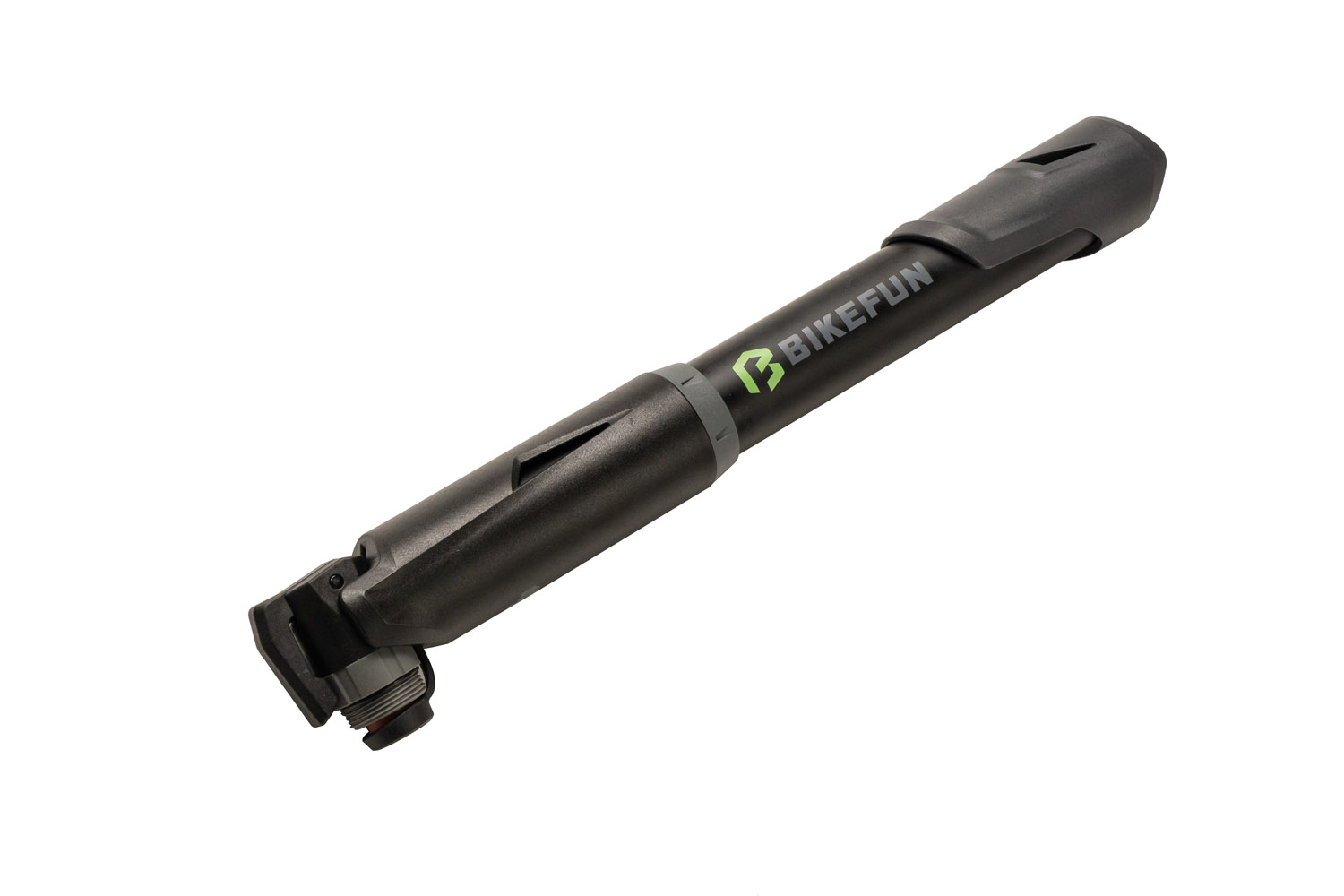 Pumpa BIKEFUN TEMPEST MTB mini alu, fekete