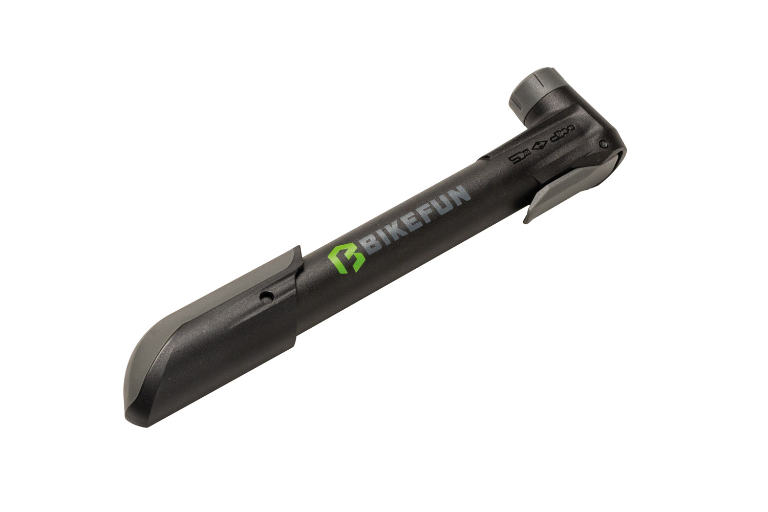 Pumpa BIKEFUN BORA mini plastic, fekete