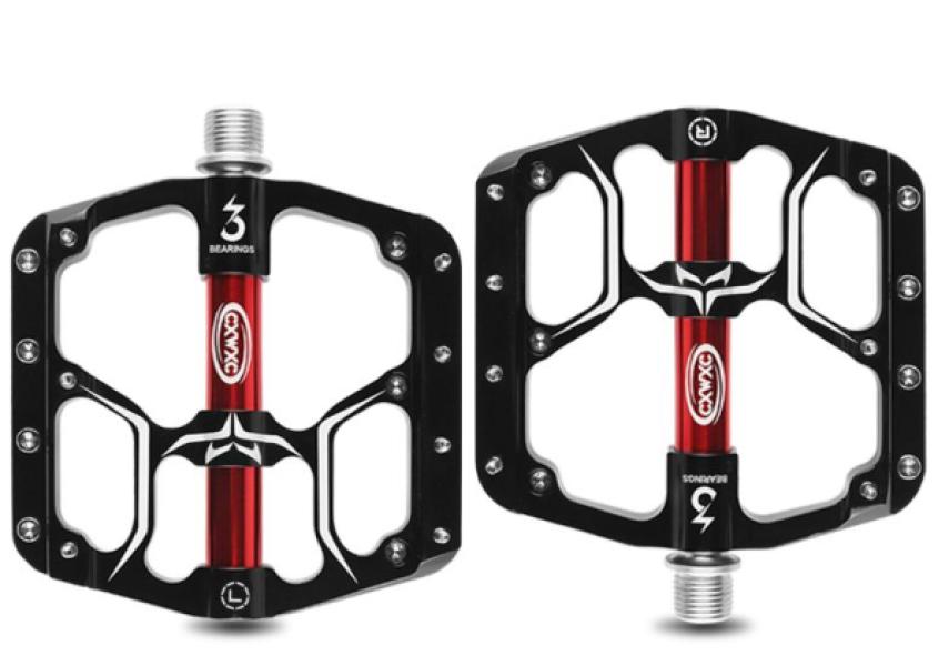 PEDÁL SPYRAL  BRANCH FEKETE-PIROS 3 CSAPÁGYAS 383 gr